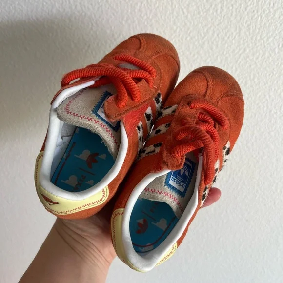 Adidas Kids Gazelle TOY STORY Orange Sneakers - Picture 4 of 7